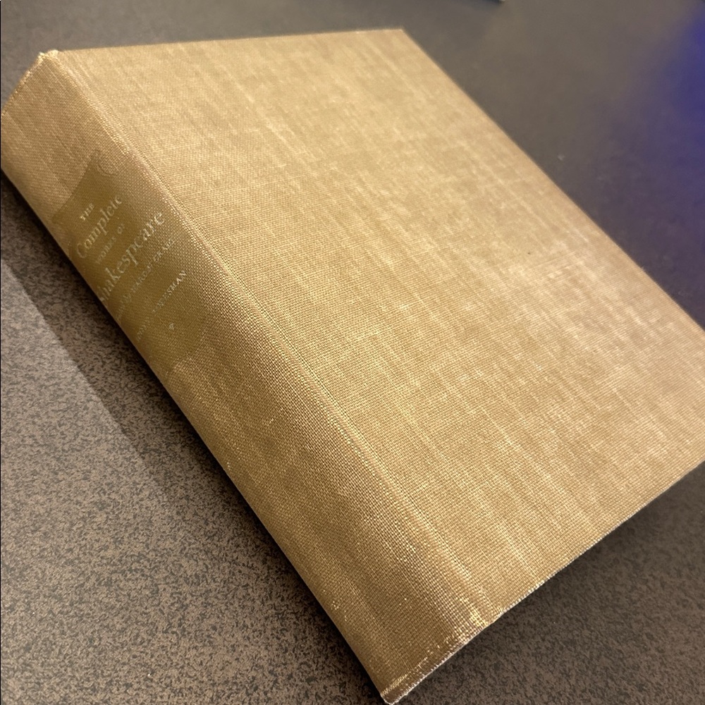 Book The Complete Works of Shakespeare Hardcover Vintage VTG 1951